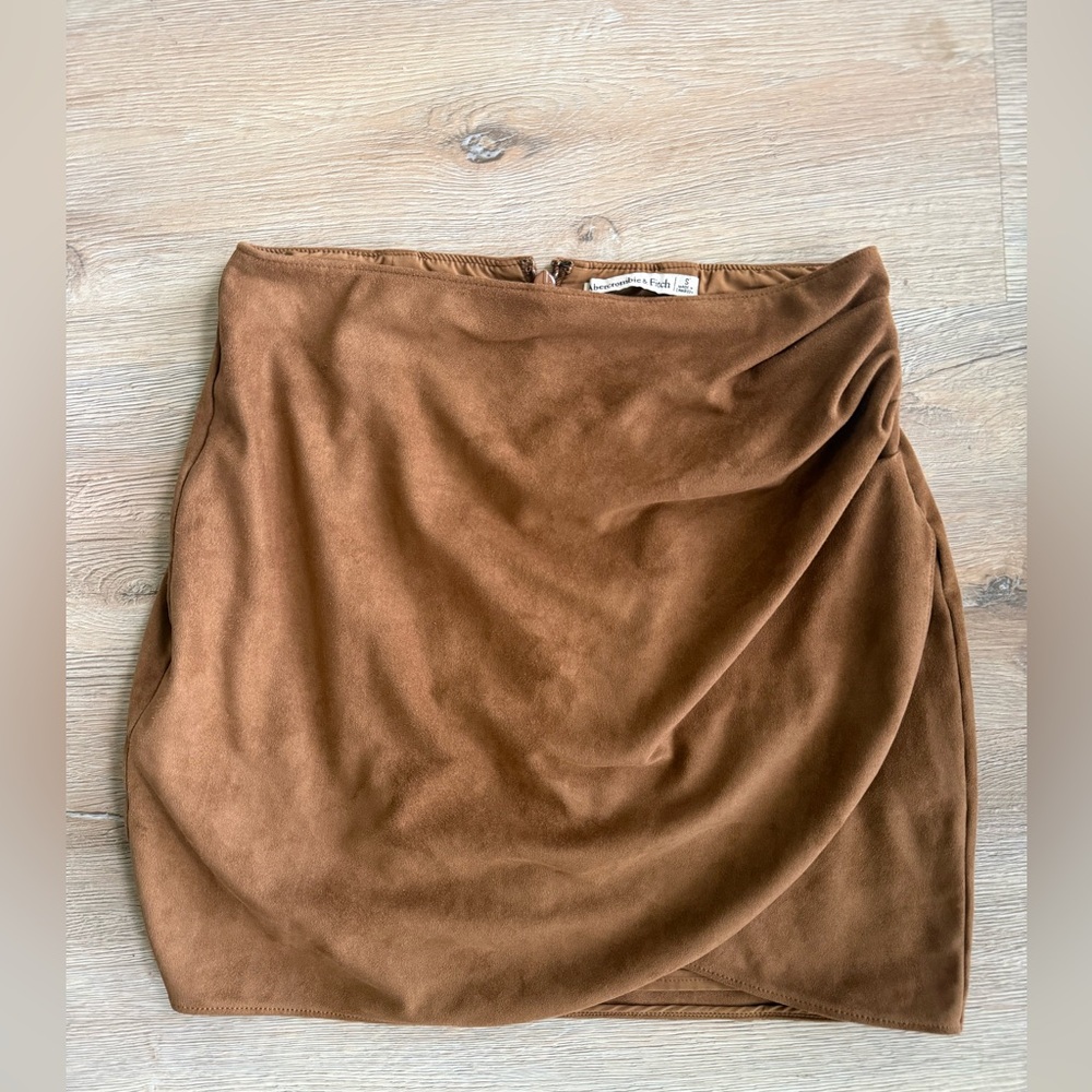 Abercrombie & Fitch Vegan Leather Skirt